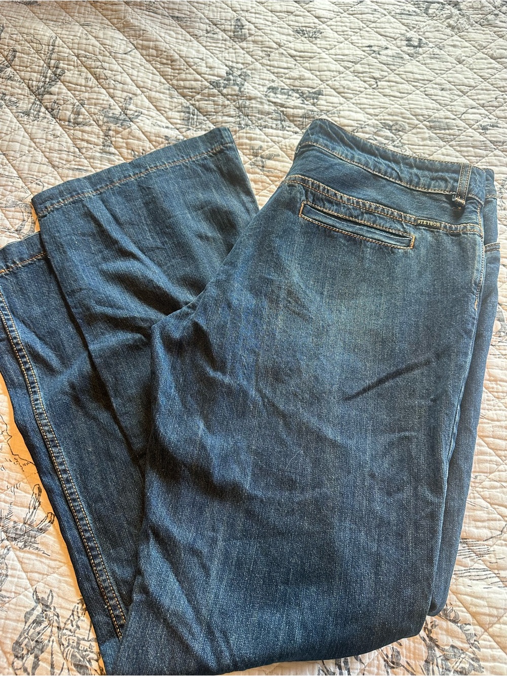 Stetson Indigo Straight-Leg Men's Jeans